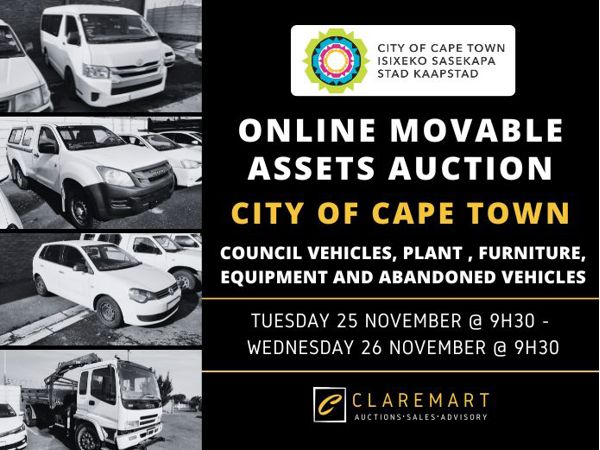 COCT ONLINE MOVABLE ASSETS AUCTION 25-26 NOV 2025